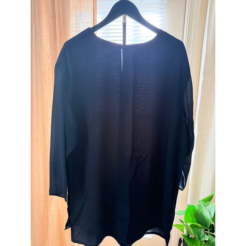 Saks Fifth Avenue The works Dress EUC Navy 1X
